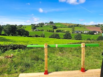 View from the yurt