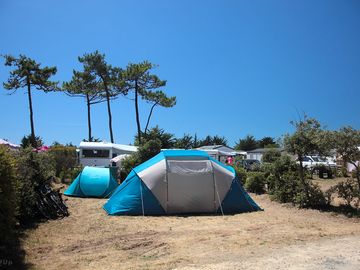 Spacious pitches