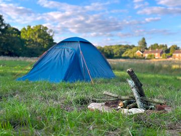 All pitches are equipped with a fire pit. logs and kindling available to buy onsite.