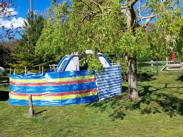 Electric grass pitch