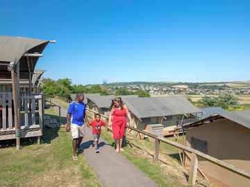 Glamping area