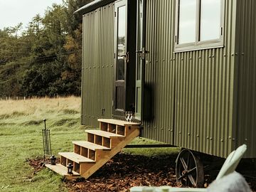 Exterior of the hut