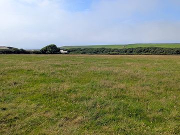 View of the camping field