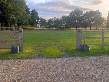 Field entrance