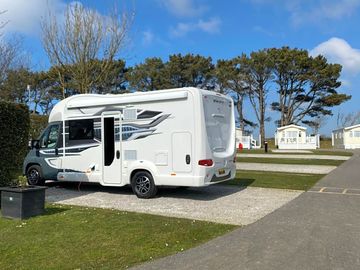 Large fully serviced touring pitch