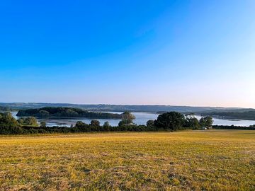 This is a picture of lake view grass pitches at nesta valley