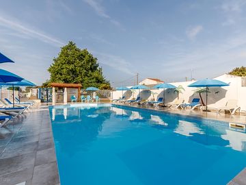 Enjoy a swim in the pool