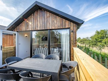 Exterior views at our newly built lodges.