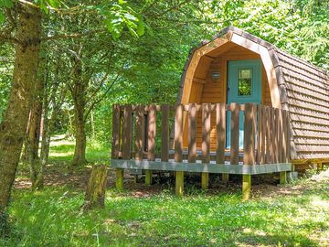 Cabin with private decking