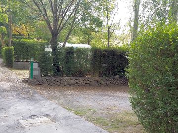 Secluded private pitches