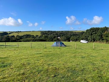 A great view from our south facing campsite - can it get any better?