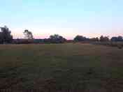 Sunset over the back field (added by manager 24 Jun 2020)