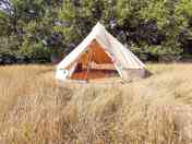 Bell tent in own area (added by manager 20 Jul 2023)