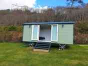 The outside of the shepherd's hut (added by manager 21 Apr 2022)
