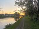 Sunset canal walk