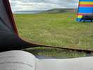 Reading with a view!
