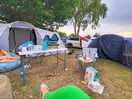 Peaceful, woodland campsite