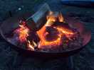 Evening firepit
