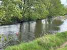 Having a swim in the river by our pitch.