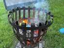 Hired and ready made fire pitt