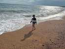 Beach between west bay and freshwater