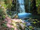 Lumsdale waterfall, only 9 minutes drive from ernests retreat