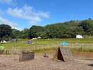 Tent place view from play area