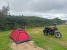 Tent and bike