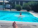 Piscina del campeggio ad uso di tutti molto pulita e ben attrezzata!