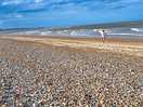 Beach straight ahead from the steps