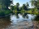The river teme accessible from the site.