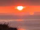 Sunset on the cliff