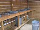 Washing up area