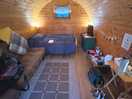 Inside the otter pod
