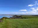 View from south west coast path from widemouth to bude