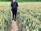 The footpath to burton bradstock & hive beach.