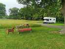 Picnic benches