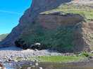 View from south west coast path between widemouth and crackington haven