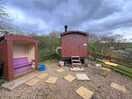Looking at the shepherds hut