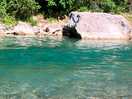 Swimming spot further down stream