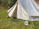 Glamping tent