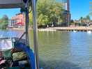 River boat taxi. brilliant