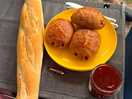 They do a bakery order for breakfast you can order the night before, we had ours with their jam