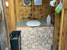 The toilet was clean, comfortable and well looked after