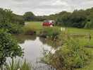 View from.the lake to pitch 7