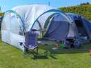 Our tent set up on site 33