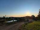 Sunrise with view to san marino