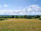 View from nearby country lanes