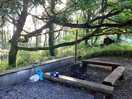 Communal fire pit / shelter area