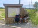 Arriving by bike
